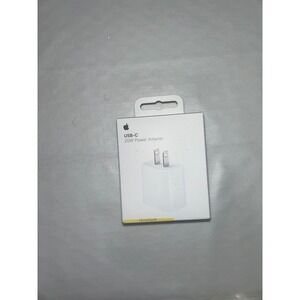 Apple 20W USB-C Power Adapter White Wall Charger Block A2305 MWV33AM/A